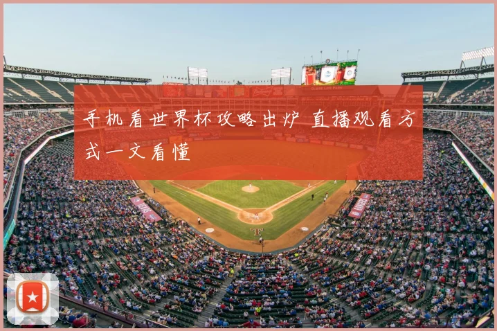 手机看世界杯攻略出炉 直播观看方式一文看懂